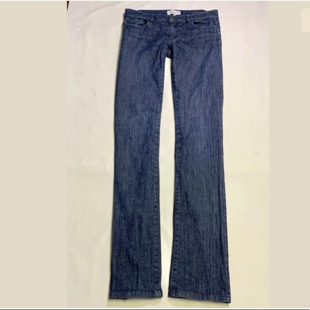 ADAM by Adam Lippes Slim Straight Leg Stretch Lightweight Jeans